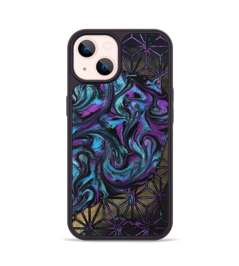 iPhone 14 Wood Phone Case - Karson (Pattern, 819379)