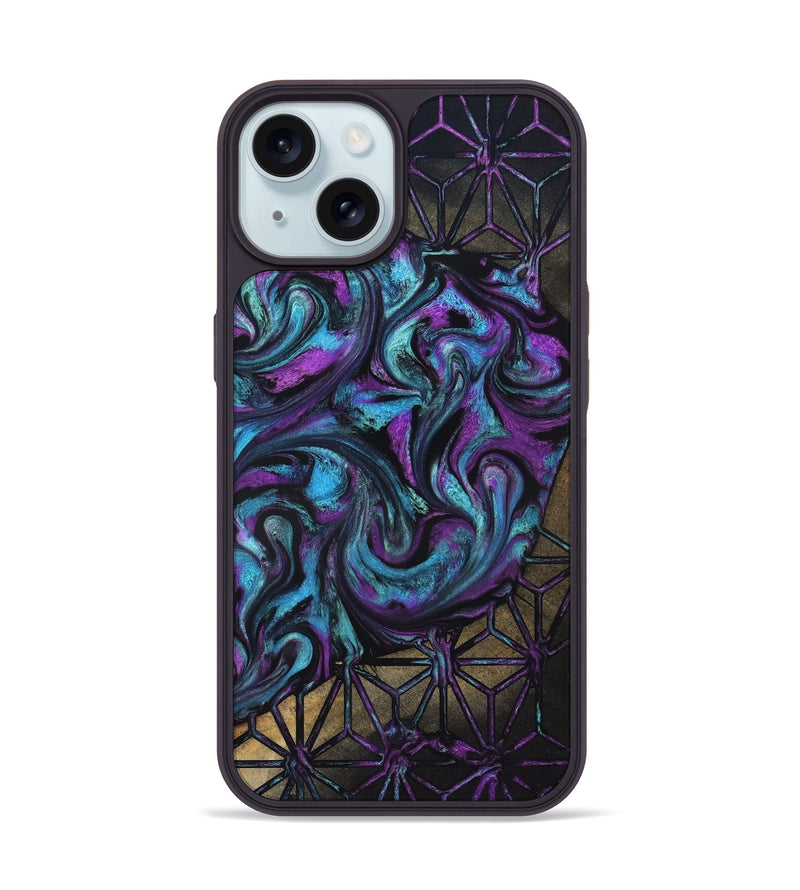 iPhone 15 Wood Phone Case - Karson (Pattern, 819379)