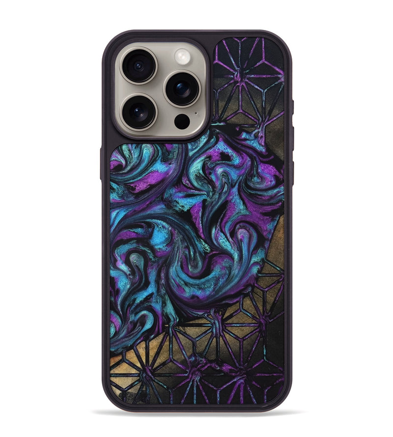 iPhone 15 Pro Max Wood Phone Case - Karson (Pattern, 819379)