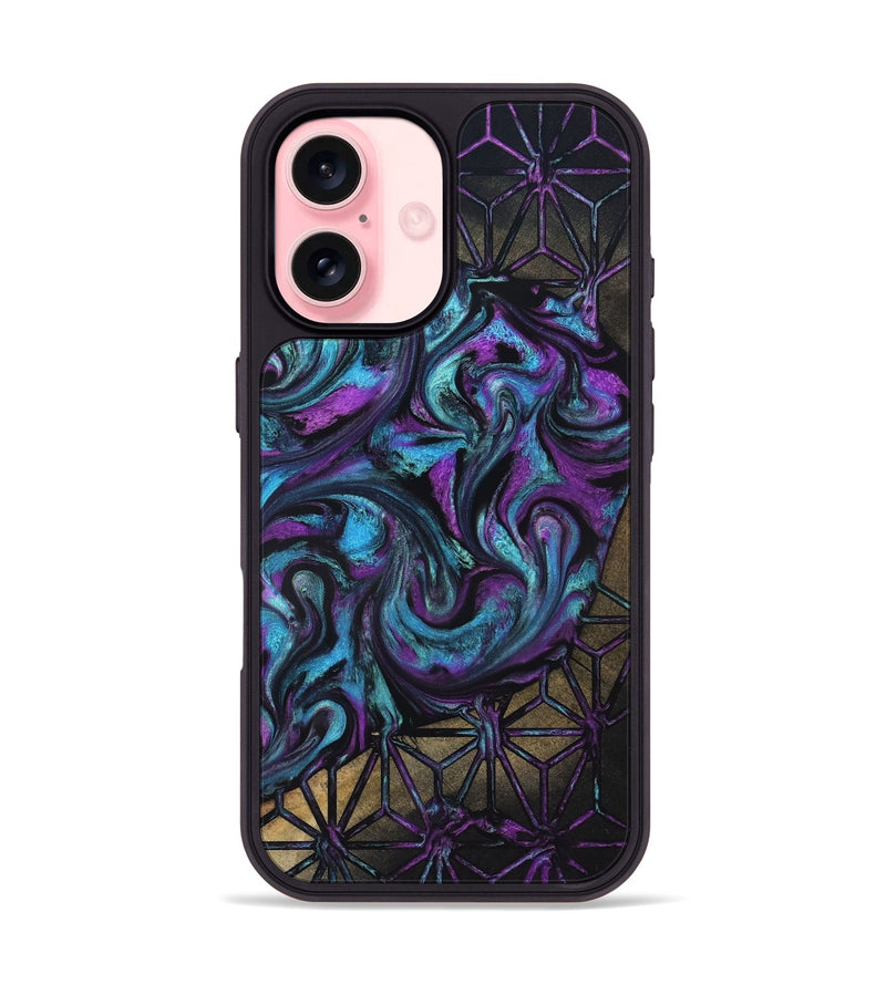 iPhone 16 Wood Phone Case - Karson (Pattern, 819379)