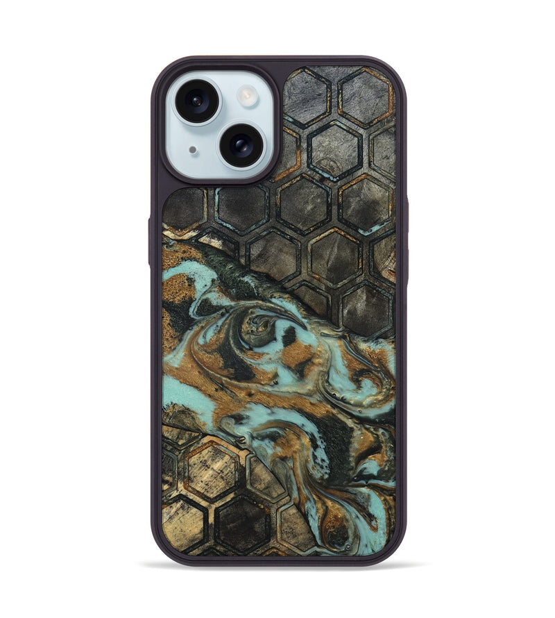 iPhone 15 Wood Phone Case - Dianna (Pattern, 819383)