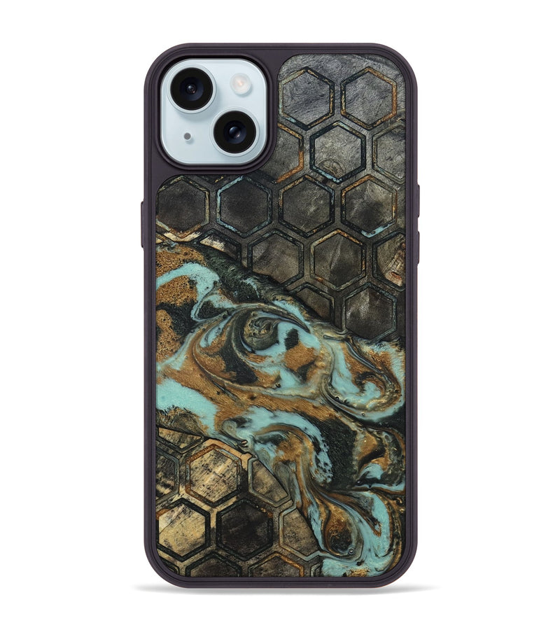 iPhone 15 Plus Wood Phone Case - Dianna (Pattern, 819383)
