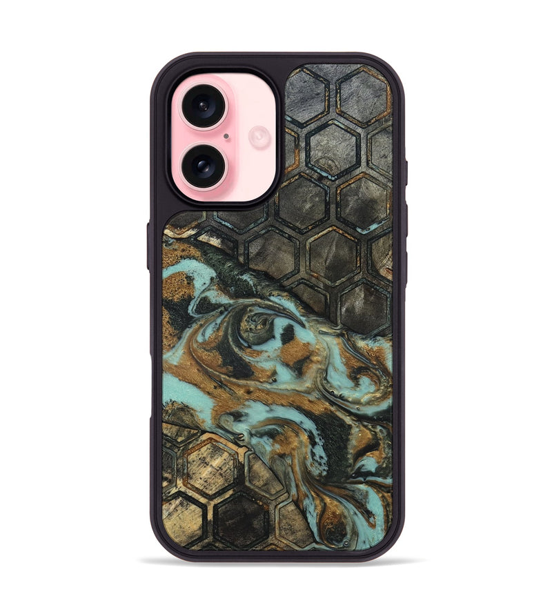 iPhone 16 Wood Phone Case - Dianna (Pattern, 819383)