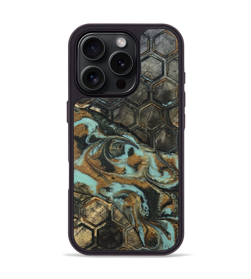 iPhone 16 Pro Wood Phone Case - Dianna (Pattern, 819383)