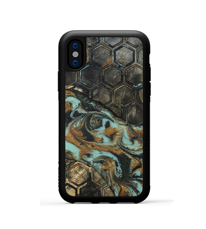 iPhone Xs Wood Phone Case - Dianna (Pattern, 819383)