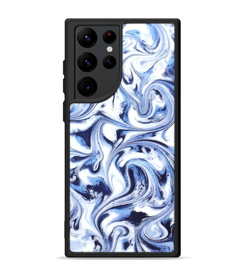 Galaxy S22 Ultra ResinArt Phone Case - Keara (Blue, 819384)