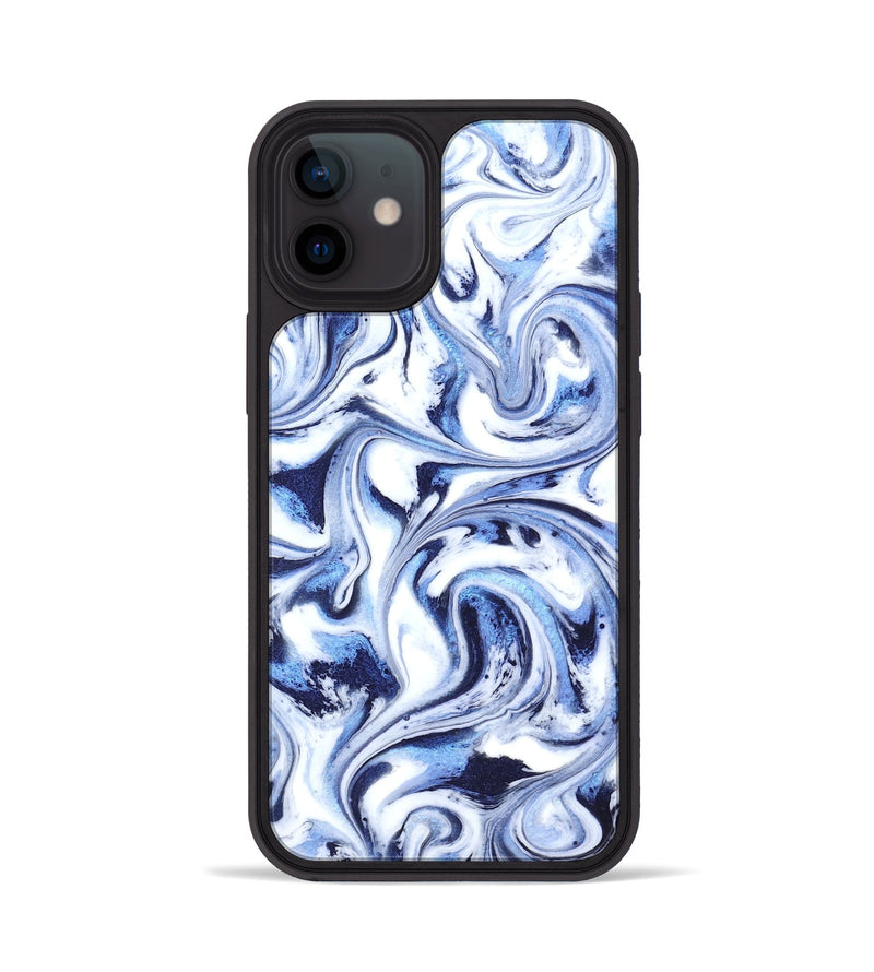 iPhone 12 ResinArt Phone Case - Keara (Blue, 819384)