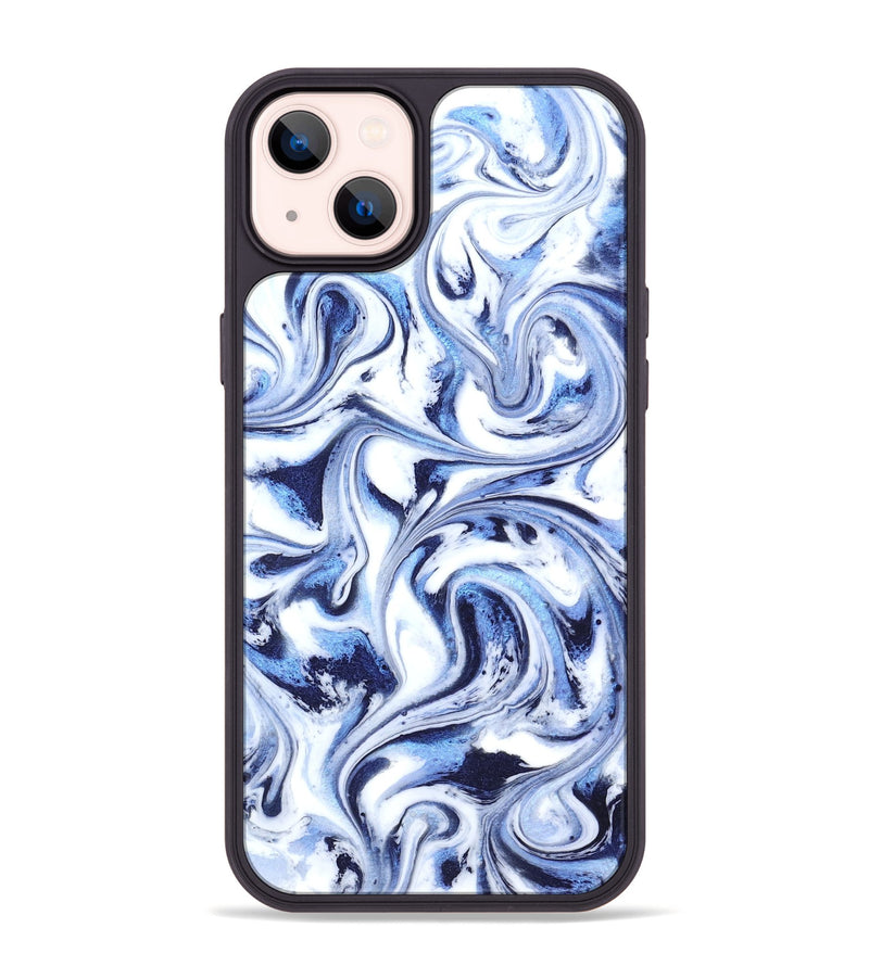 iPhone 14 Plus ResinArt Phone Case - Keara (Blue, 819384)