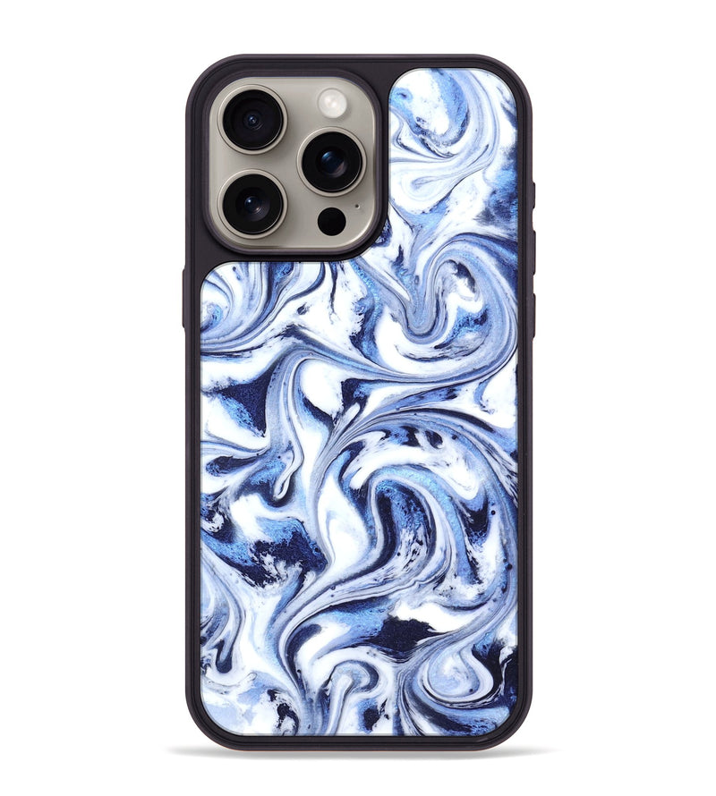 iPhone 15 Pro Max ResinArt Phone Case - Keara (Blue, 819384)