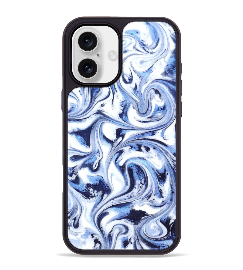 iPhone 16 Plus ResinArt Phone Case - Keara (Blue, 819384)