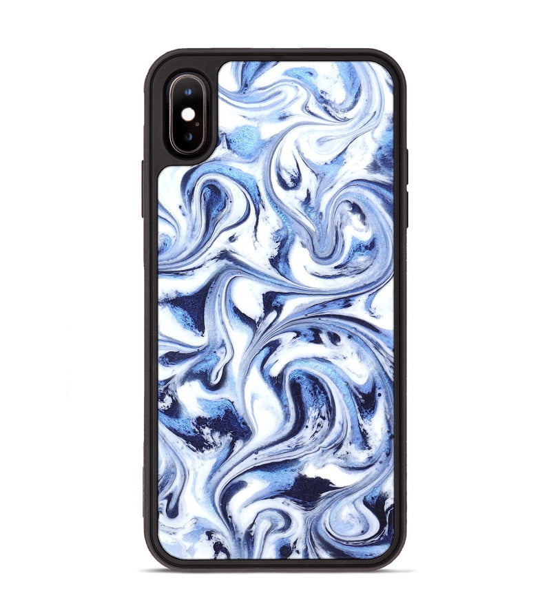 iPhone Xs Max ResinArt Phone Case - Keara (Blue, 819384)