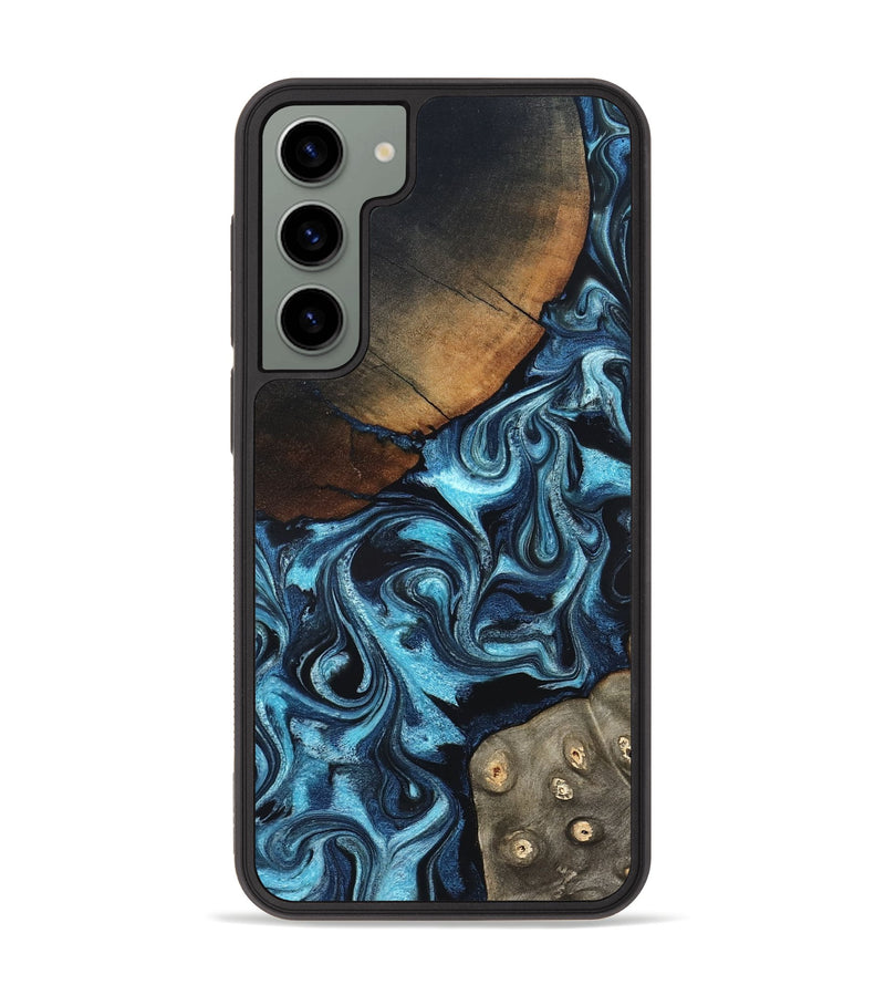 Galaxy S23 Plus Wood Phone Case - Semaj (Blue, 819386)