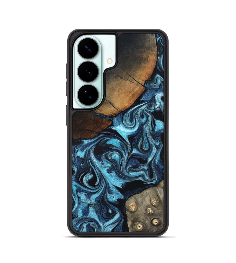 Galaxy S26 Wood Phone Case - Semaj (Blue, 819386)