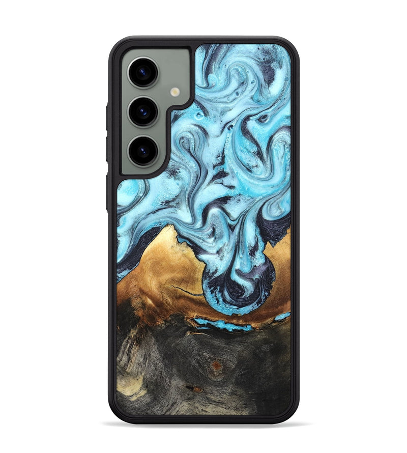 Galaxy S24 Plus Wood Phone Case - Lanny (Blue, 819387)