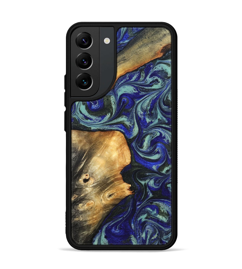 Galaxy S22 Plus Wood Phone Case - Spring (Blue, 819388)