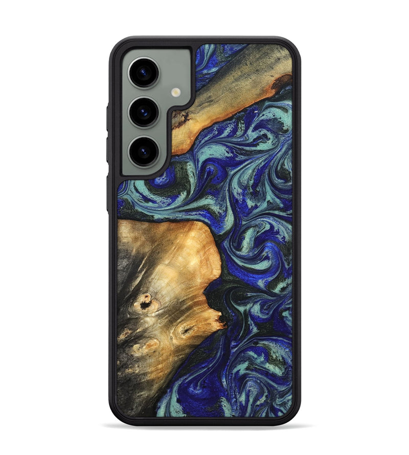 Galaxy S24 Plus Wood Phone Case - Spring (Blue, 819388)
