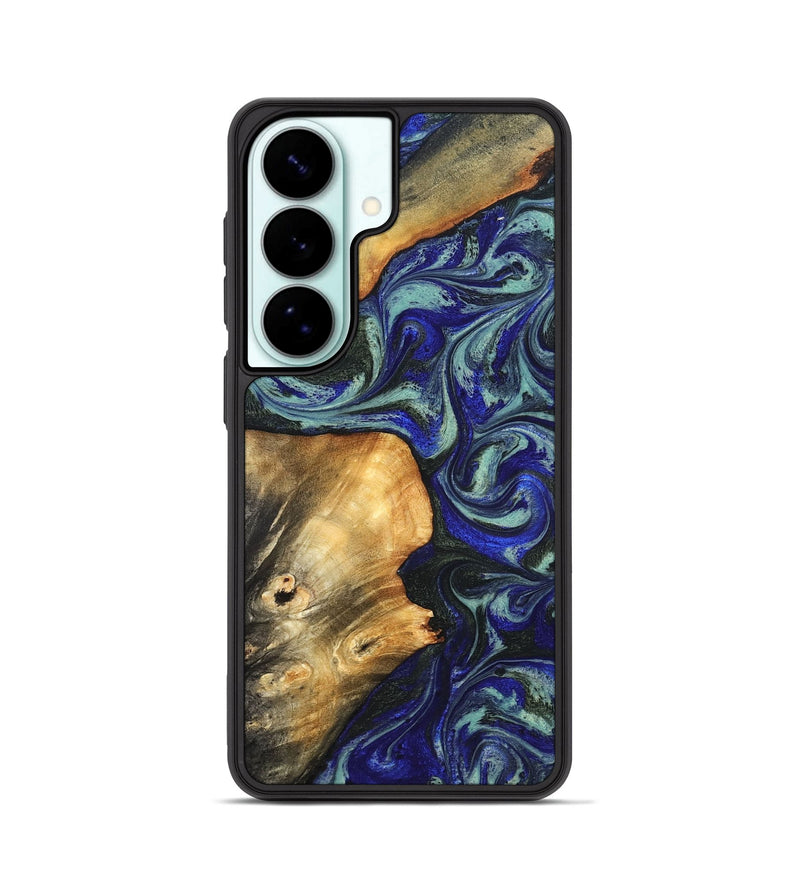 Galaxy S26 Wood Phone Case - Spring (Blue, 819388)