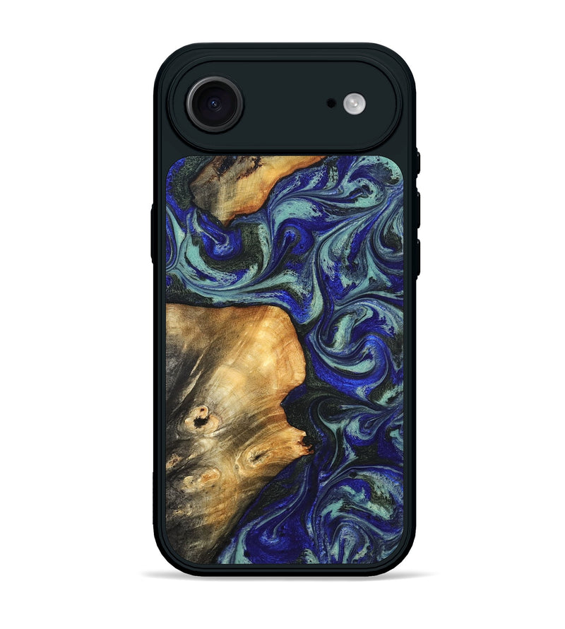 iPhone 17 Air Wood Phone Case - Spring (Blue, 819388)