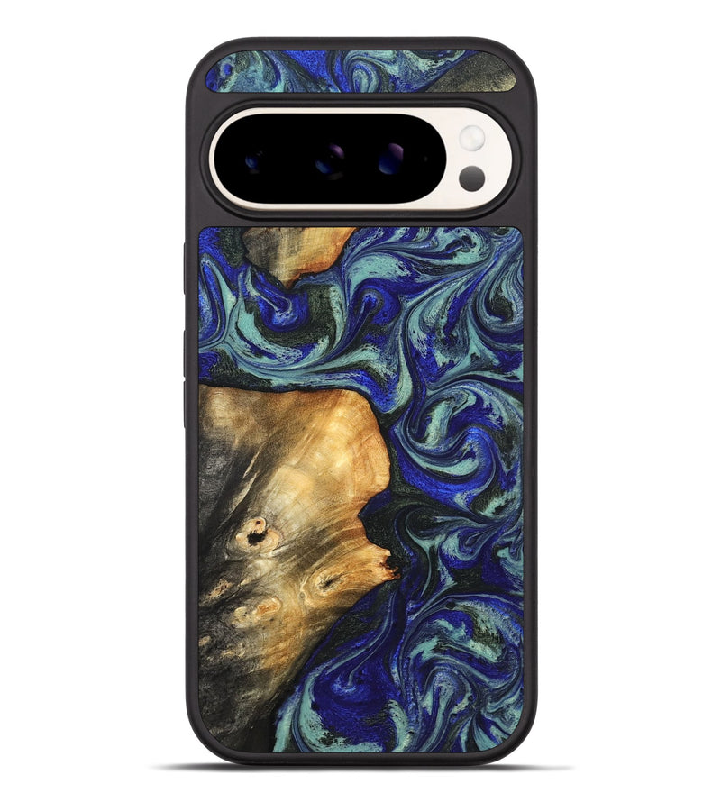 Pixel 9 Pro XL Wood Phone Case - Spring (Blue, 819388)
