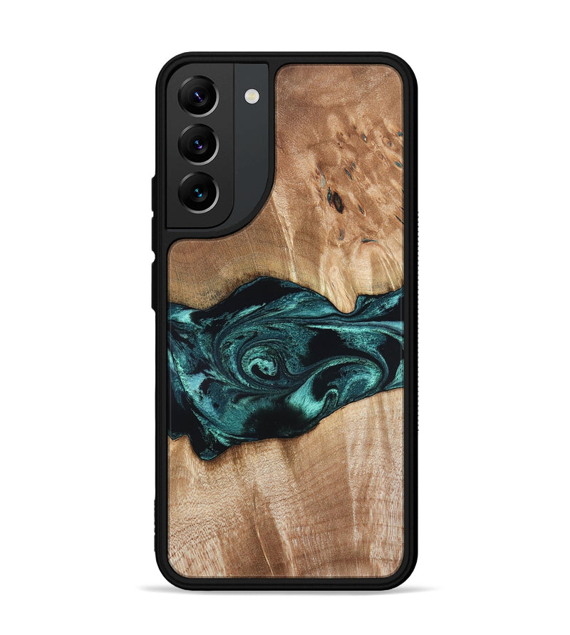 Galaxy S22 Plus Wood Phone Case - Denis (Blue, 819389)