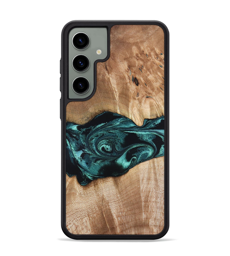 Galaxy S24 Plus Wood Phone Case - Denis (Blue, 819389)