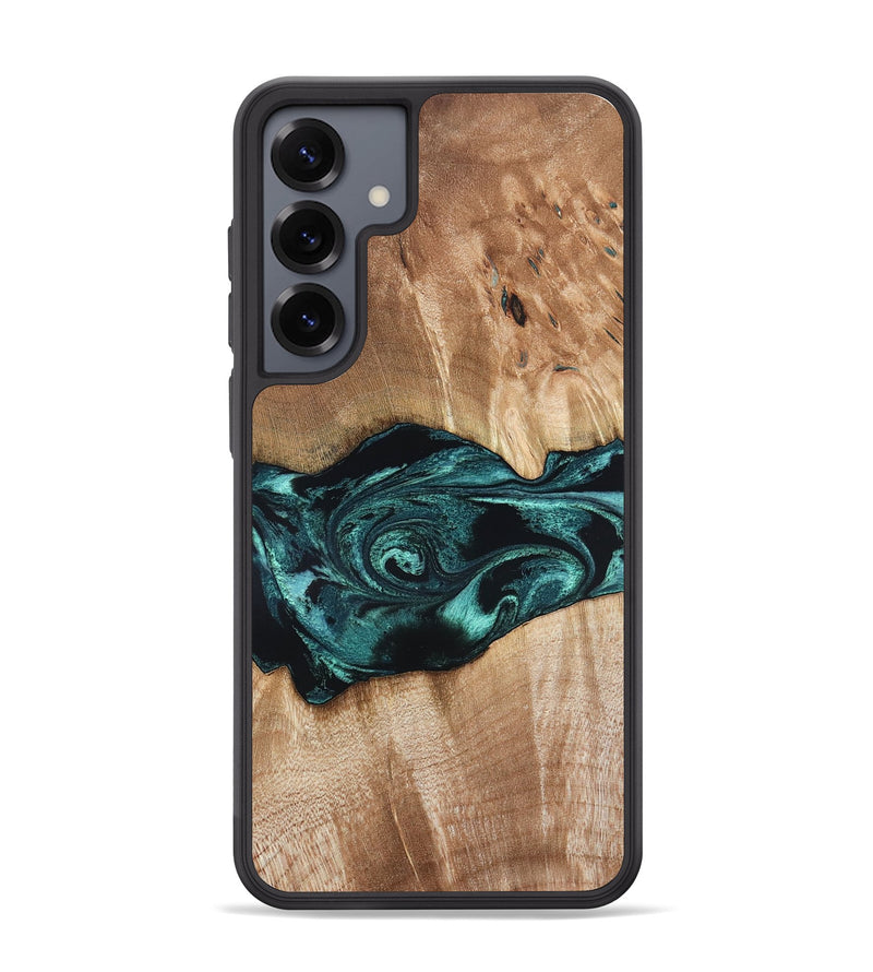 Galaxy S25 Plus Wood Phone Case - Denis (Blue, 819389)