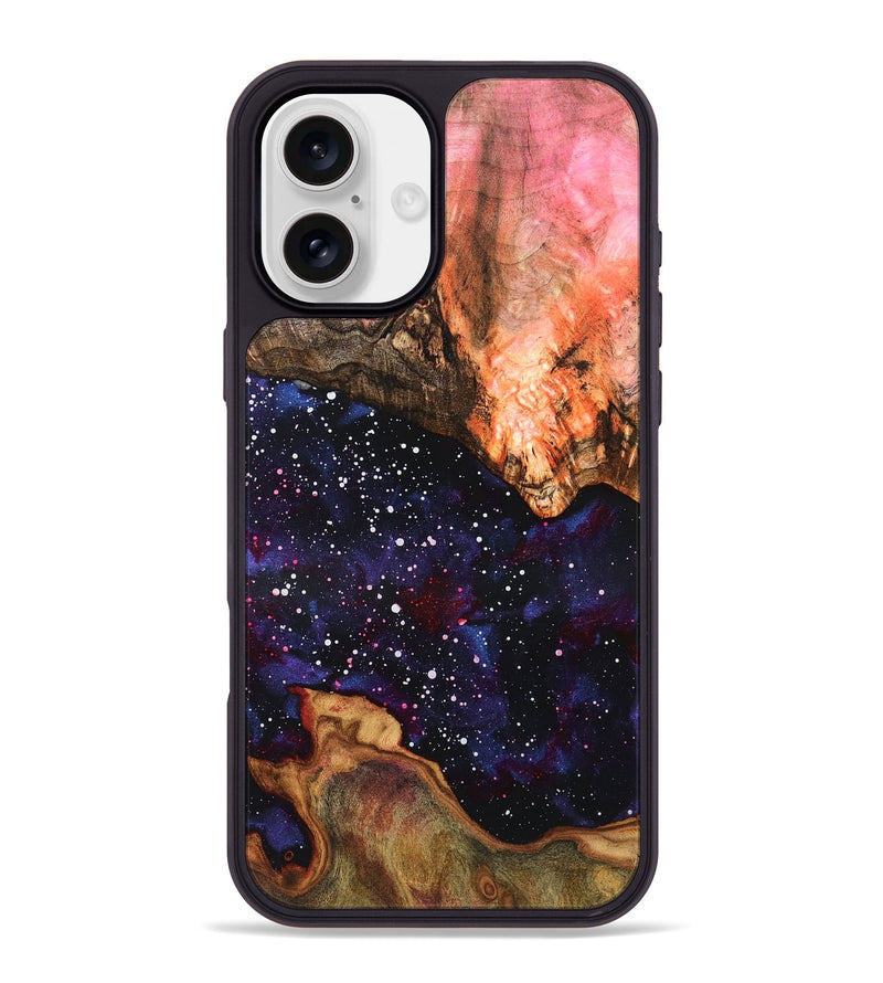 iPhone 16 Plus Wood Phone Case - Buster (Cosmos, 819390)