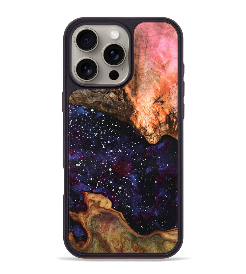 iPhone 16 Pro Max Wood Phone Case - Buster (Cosmos, 819390)