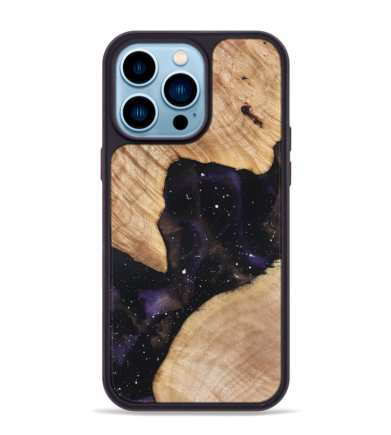 iPhone 14 Pro Max Wood Phone Case - Ephriam (Cosmos, 819391)