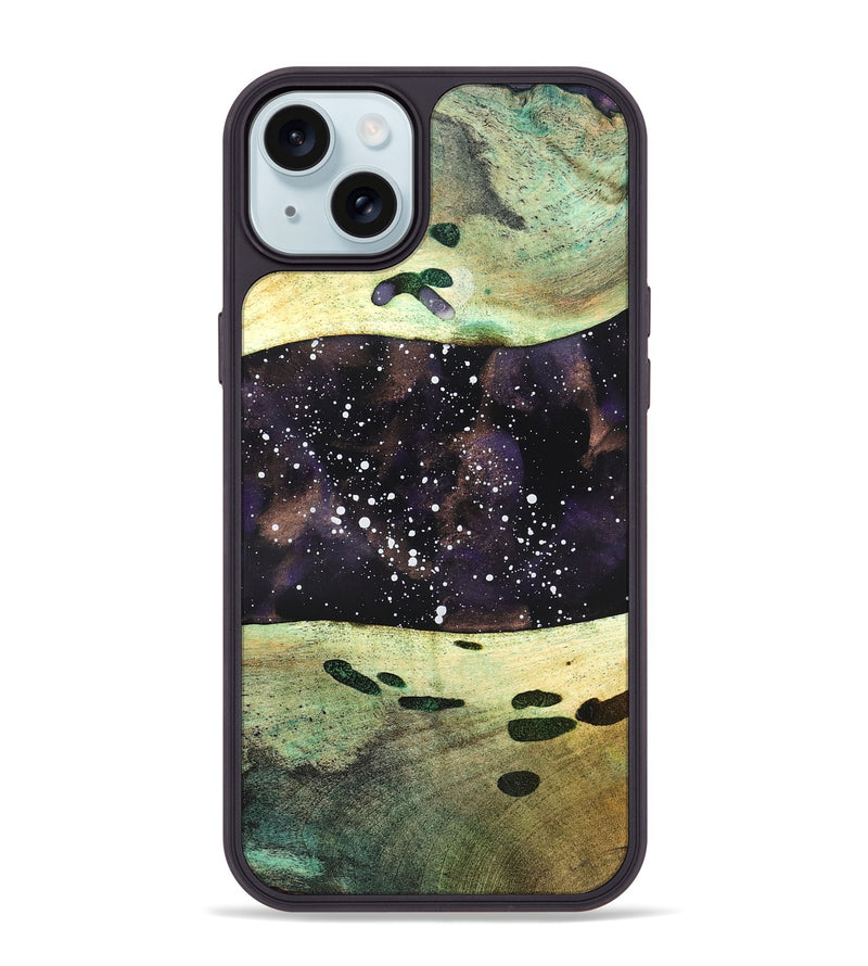 iPhone 15 Plus Wood Phone Case - Nichole (Cosmos, 819392)