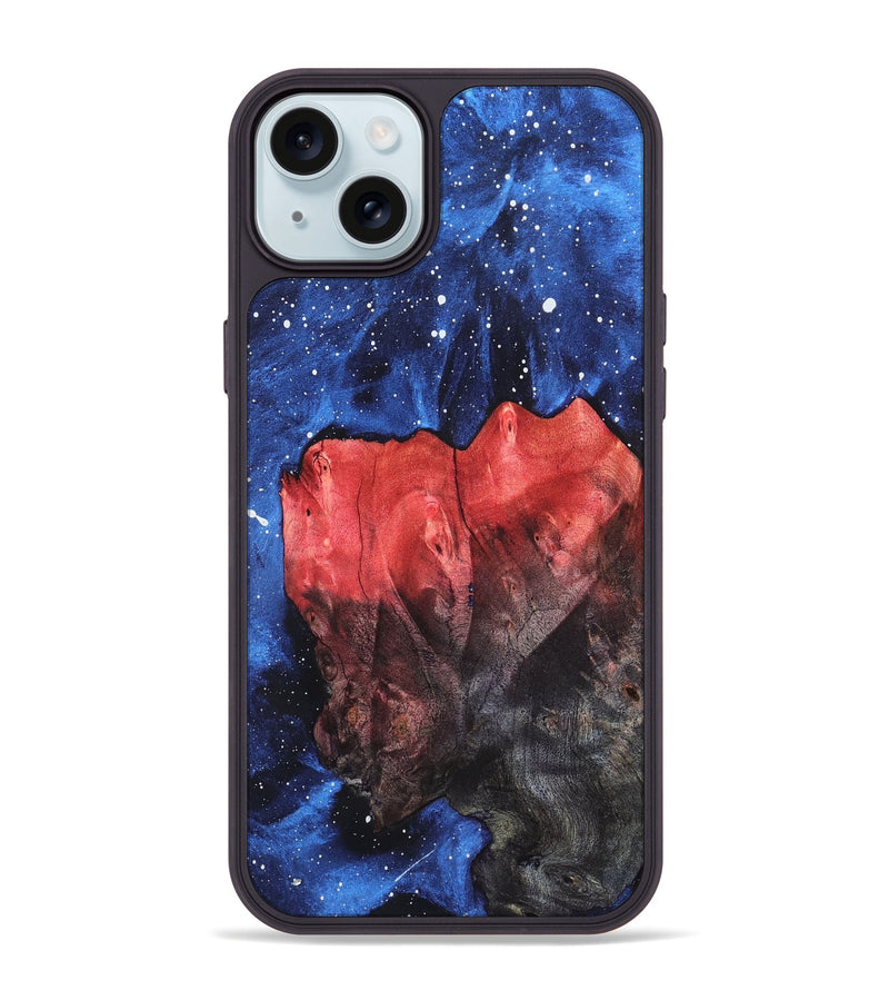 iPhone 15 Plus Wood Phone Case - Brianna (Cosmos, 819394)