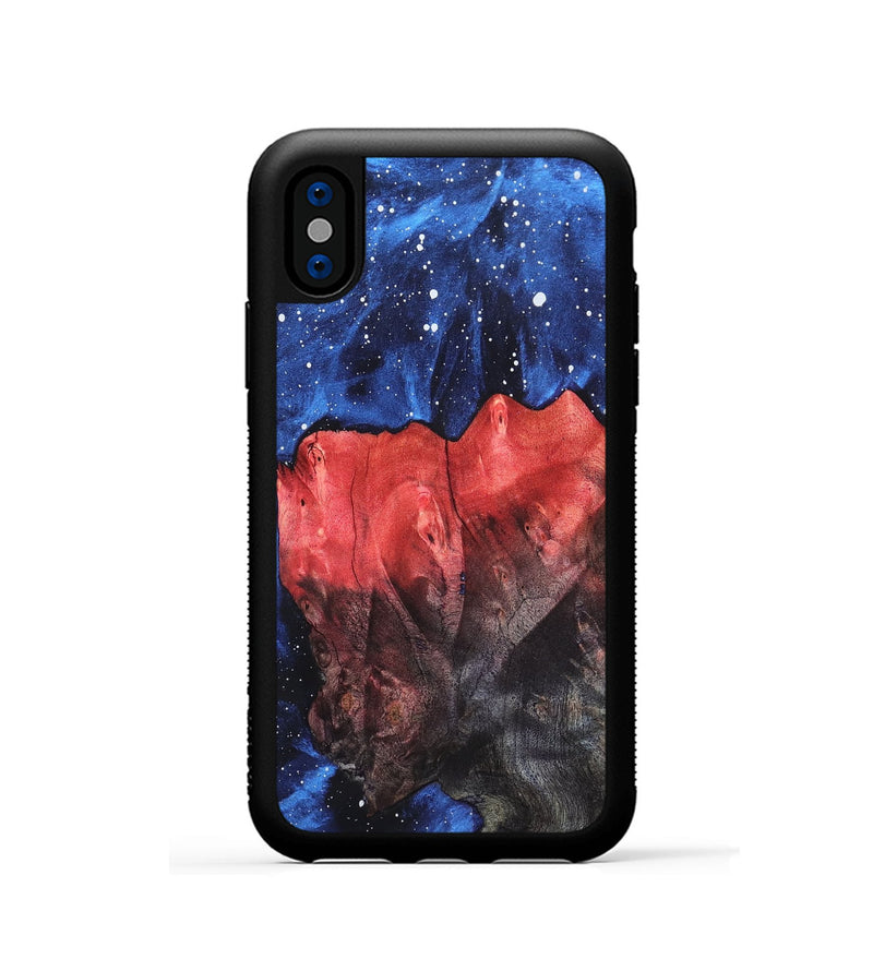 iPhone Xs Wood Phone Case - Brianna (Cosmos, 819394)
