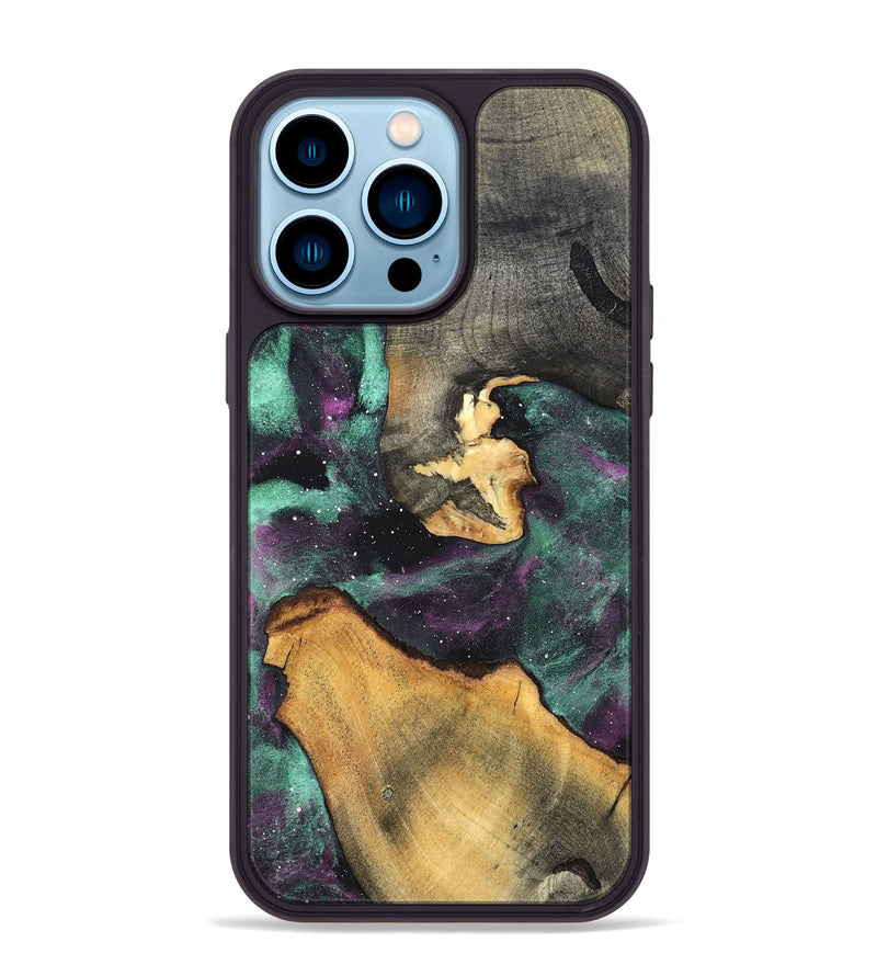 iPhone 14 Pro Max Wood Phone Case - Dian (Cosmos, 819396)