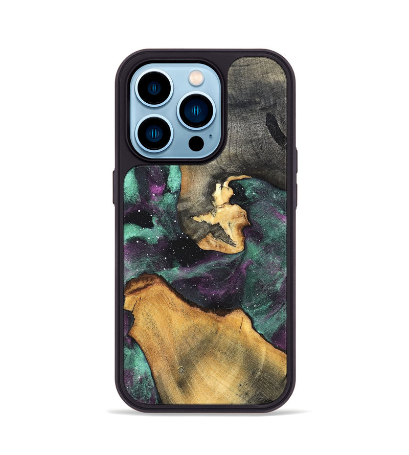 iPhone 14 Pro Wood Phone Case - Dian (Cosmos, 819396)