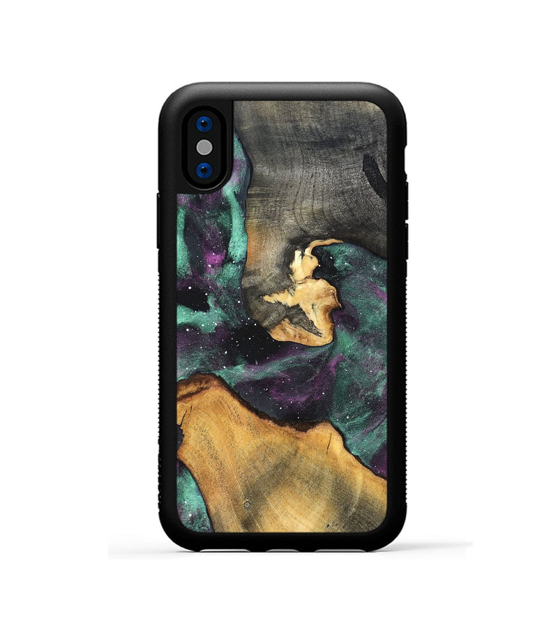 iPhone Xs Wood Phone Case - Dian (Cosmos, 819396)