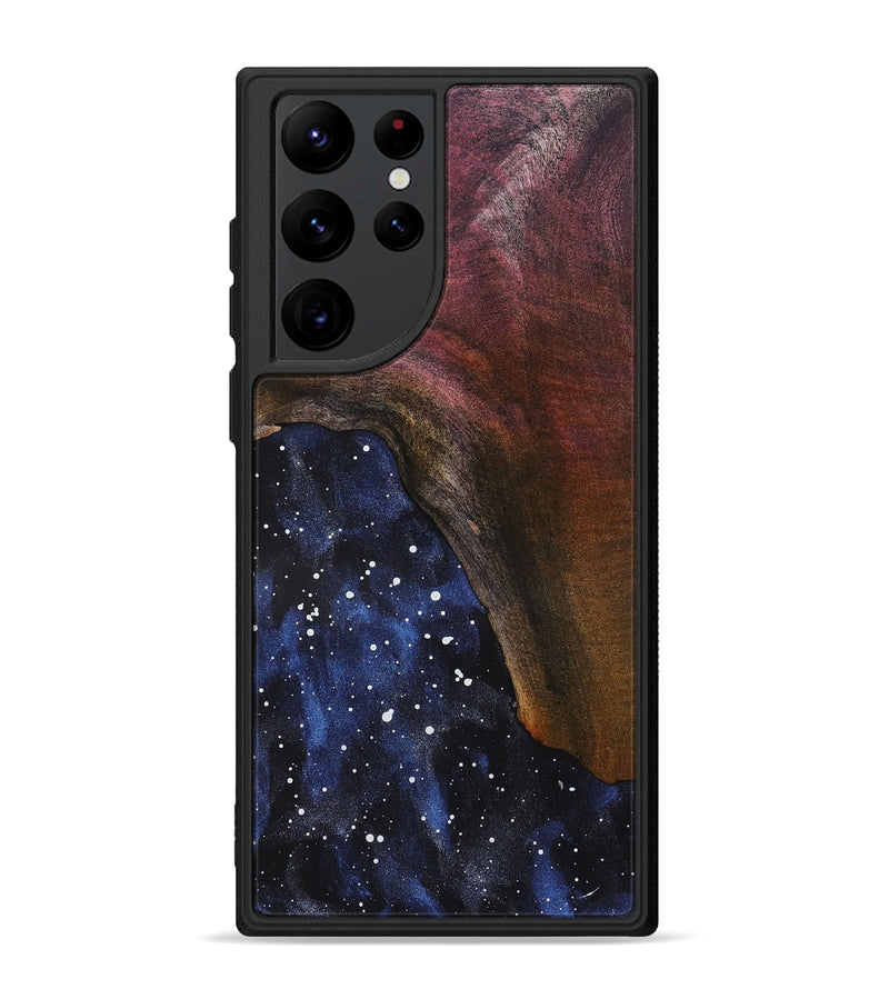 Galaxy S22 Ultra Wood Phone Case - Grey (Cosmos, 819398)