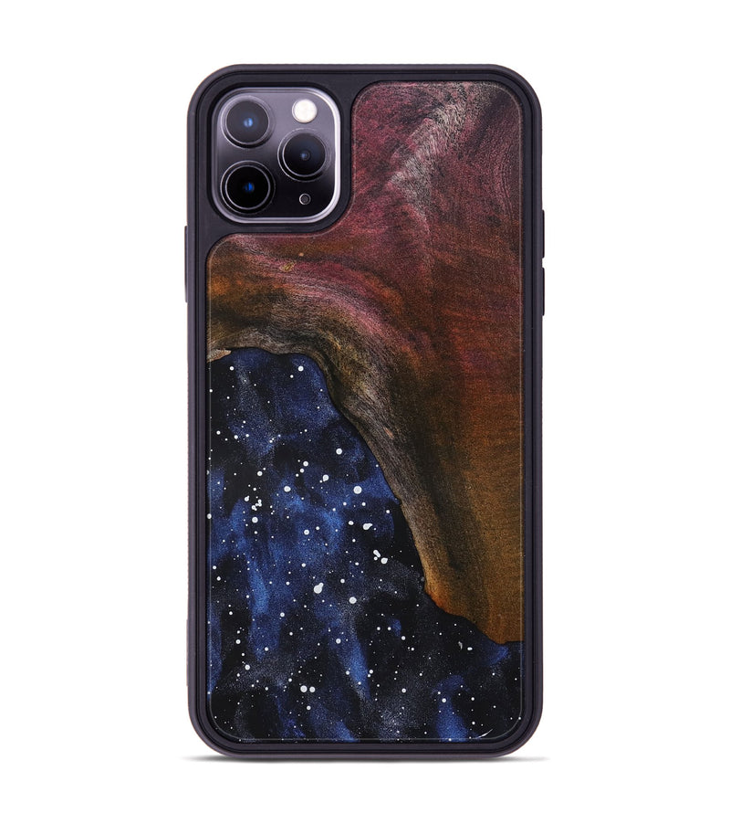 iPhone 11 Pro Max Wood Phone Case - Grey (Cosmos, 819398)