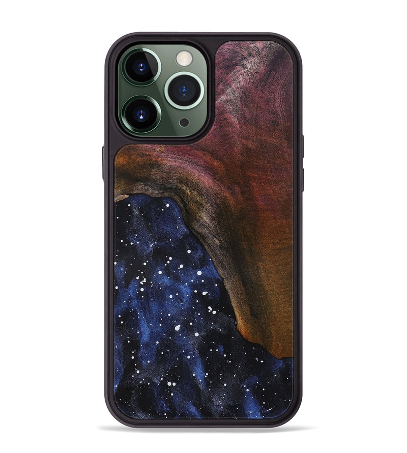 iPhone 13 Pro Max Wood Phone Case - Grey (Cosmos, 819398)