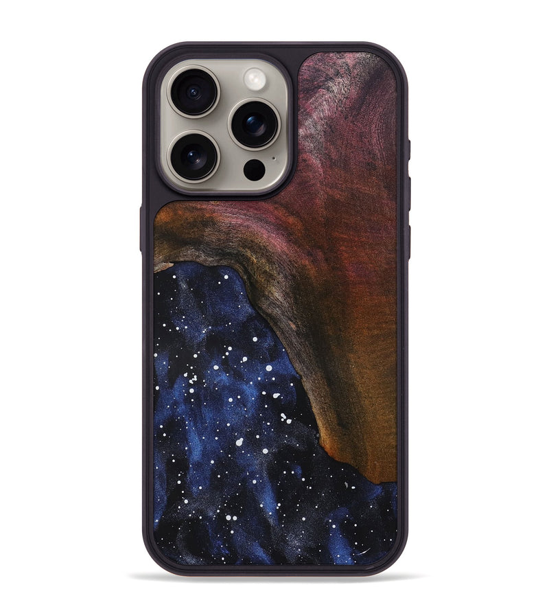 iPhone 15 Pro Max Wood Phone Case - Grey (Cosmos, 819398)