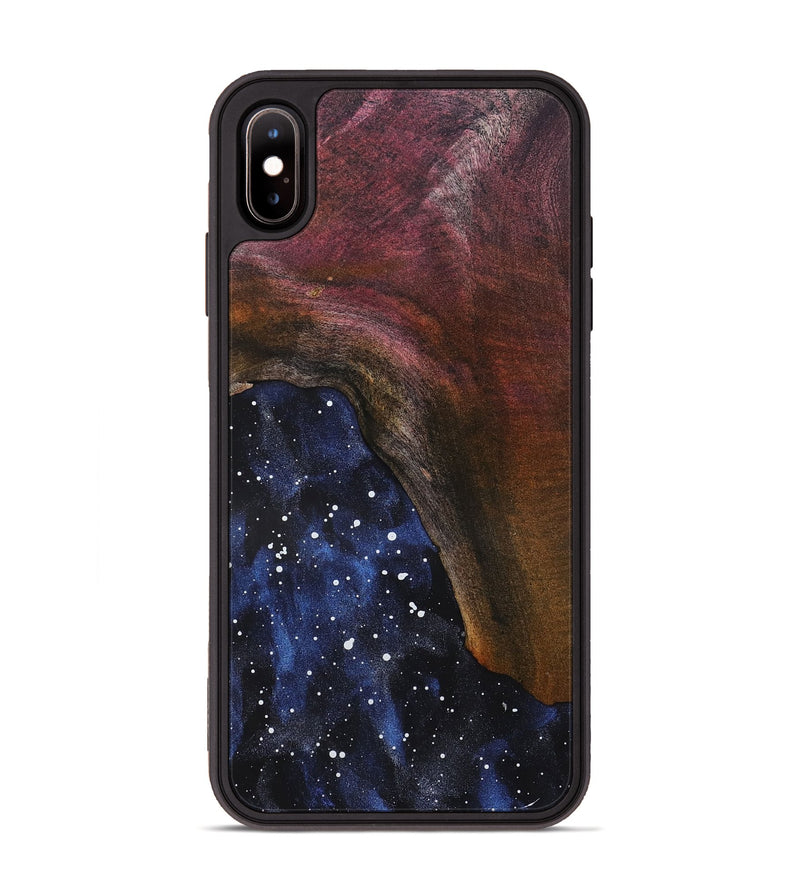 iPhone Xs Max Wood Phone Case - Grey (Cosmos, 819398)