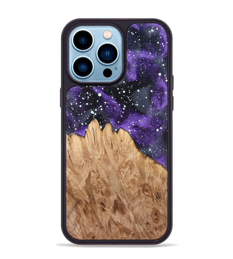 iPhone 14 Pro Max Wood Phone Case - Sid (Cosmos, 819400)