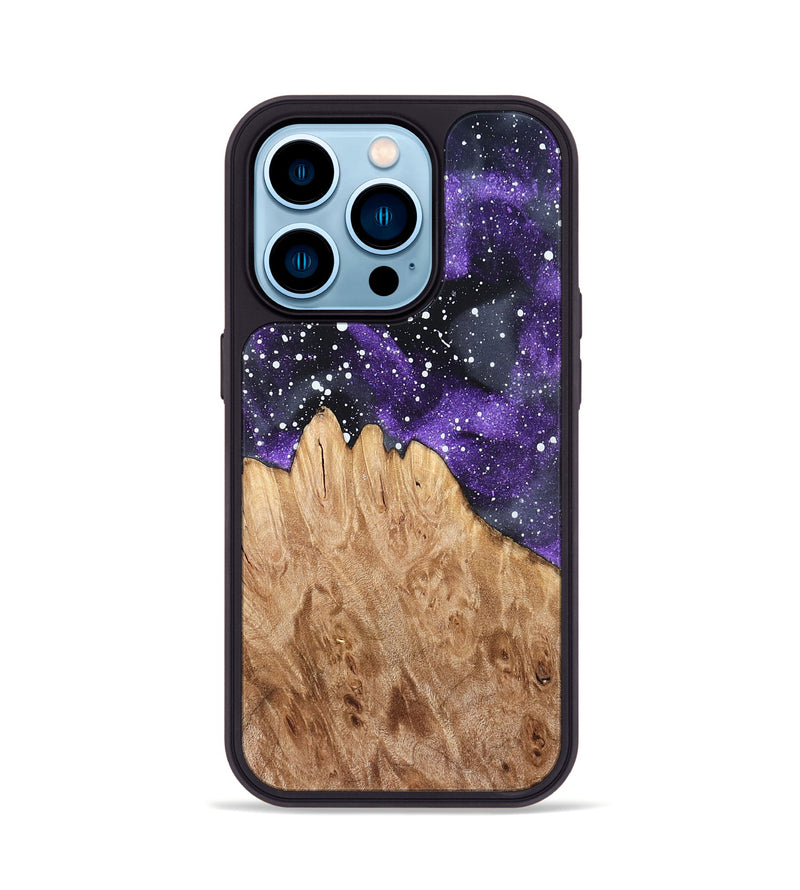 iPhone 14 Pro Wood Phone Case - Sid (Cosmos, 819400)