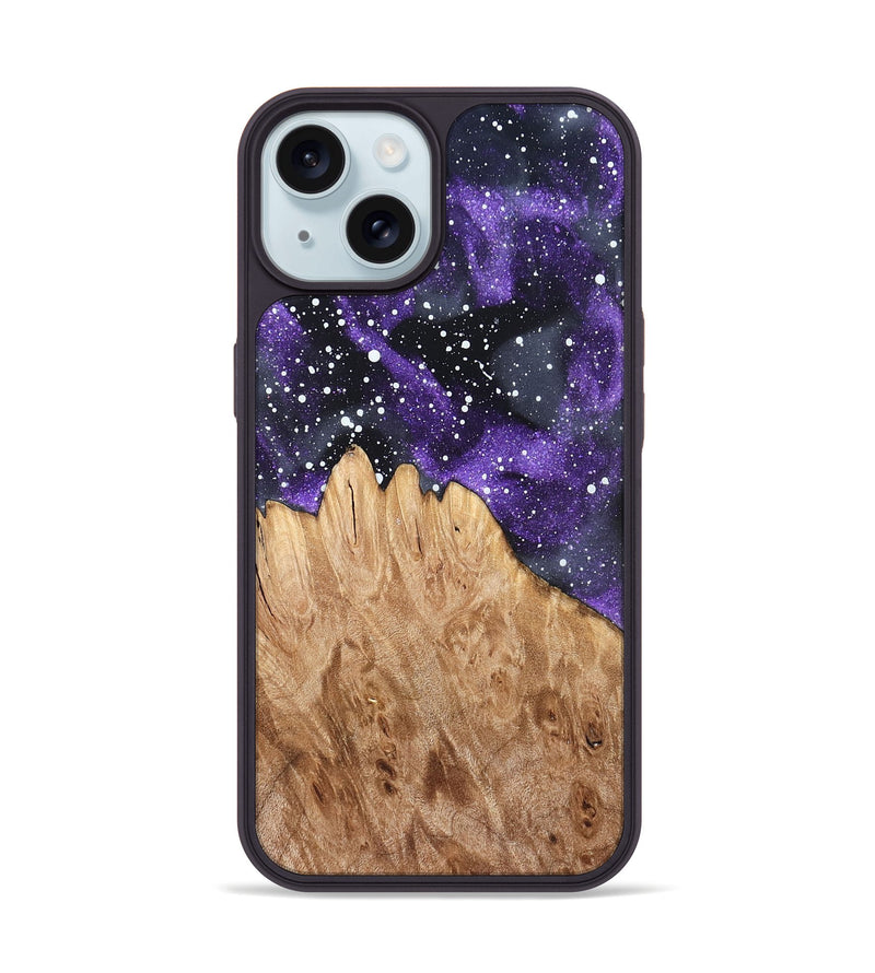 iPhone 15 Wood Phone Case - Sid (Cosmos, 819400)