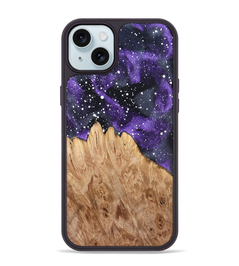 iPhone 15 Plus Wood Phone Case - Sid (Cosmos, 819400)