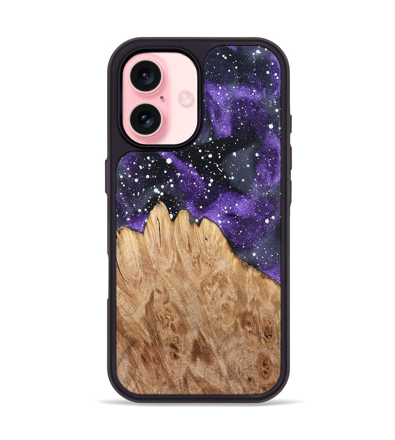 iPhone 16 Wood Phone Case - Sid (Cosmos, 819400)