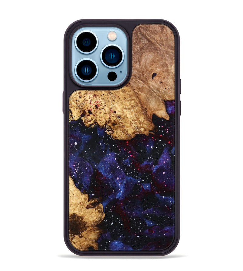 iPhone 14 Pro Max Wood Phone Case - Kailyn (Cosmos, 819401)