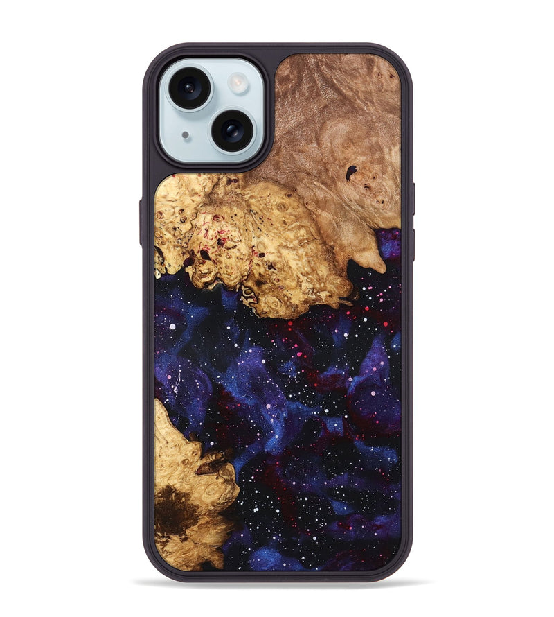 iPhone 15 Plus Wood Phone Case - Kailyn (Cosmos, 819401)