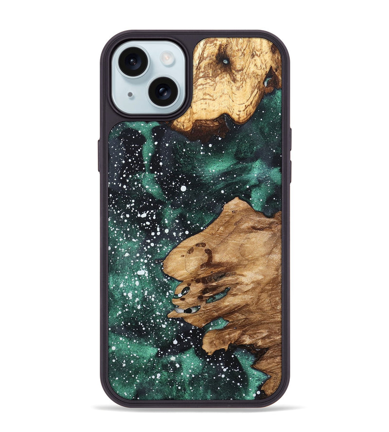 iPhone 15 Plus Wood Phone Case - Landon (Cosmos, 819402)