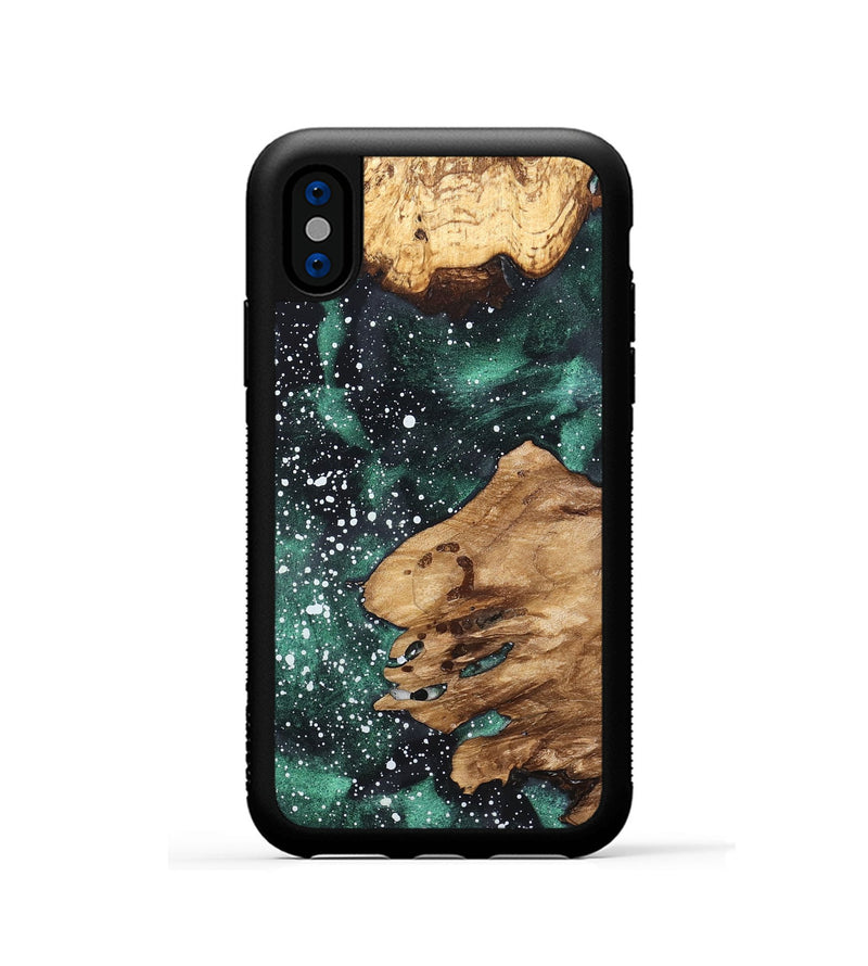 iPhone Xs Wood Phone Case - Landon (Cosmos, 819402)
