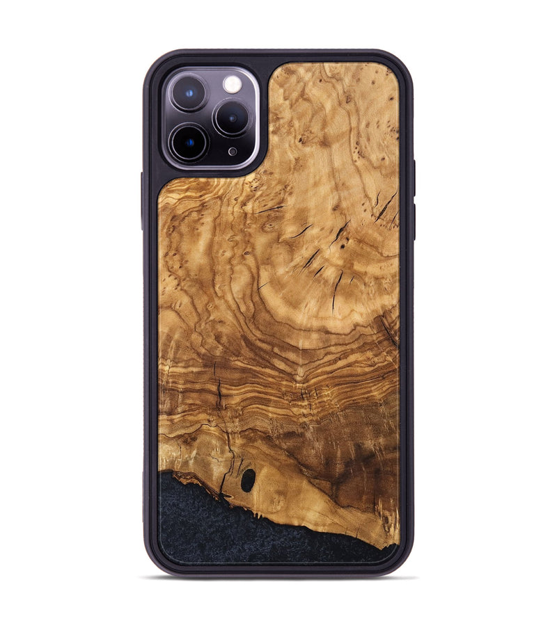 iPhone 11 Pro Max Wood Phone Case - Jamya (Ancient Olive, 819403)